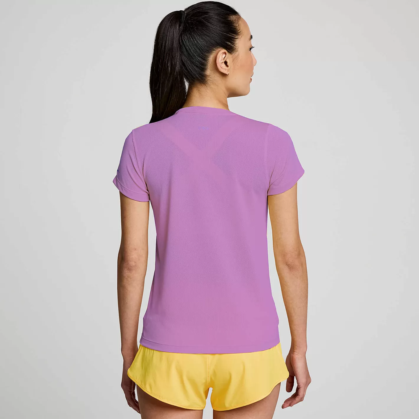 Damen Stopwatch Short Sleeve>Saucony Clearance