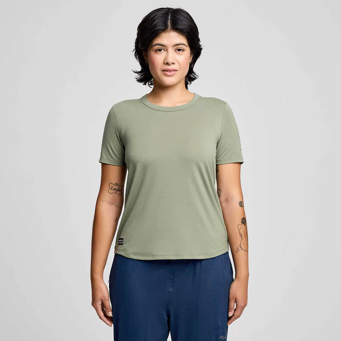 Damen Triumph Short Sleeve>Saucony Clearance